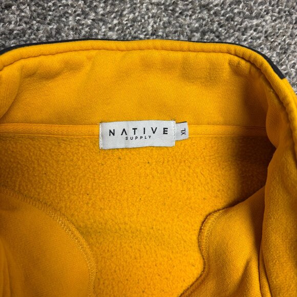 Native Supply HGA Legacy Yellow Pullover Jacket, Size XL - Picture 5 of 7